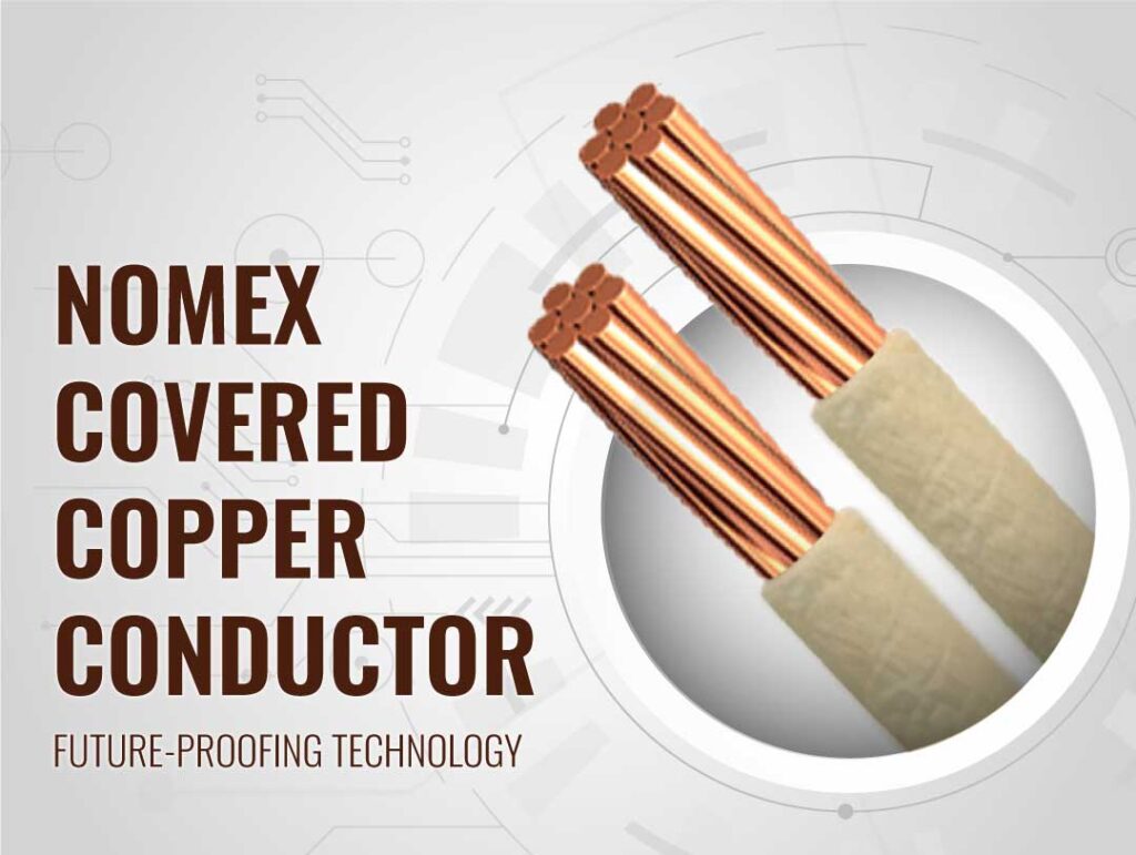 Nomex Covered Copper Conductor